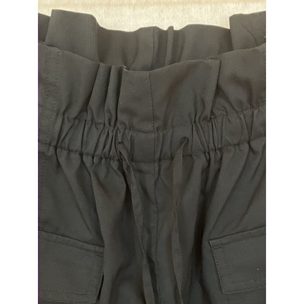 Girlfriend Collective Cora Front Pockets Paperbag Shorts, UPF 50+ Small, Hike - Picture 3 of 9